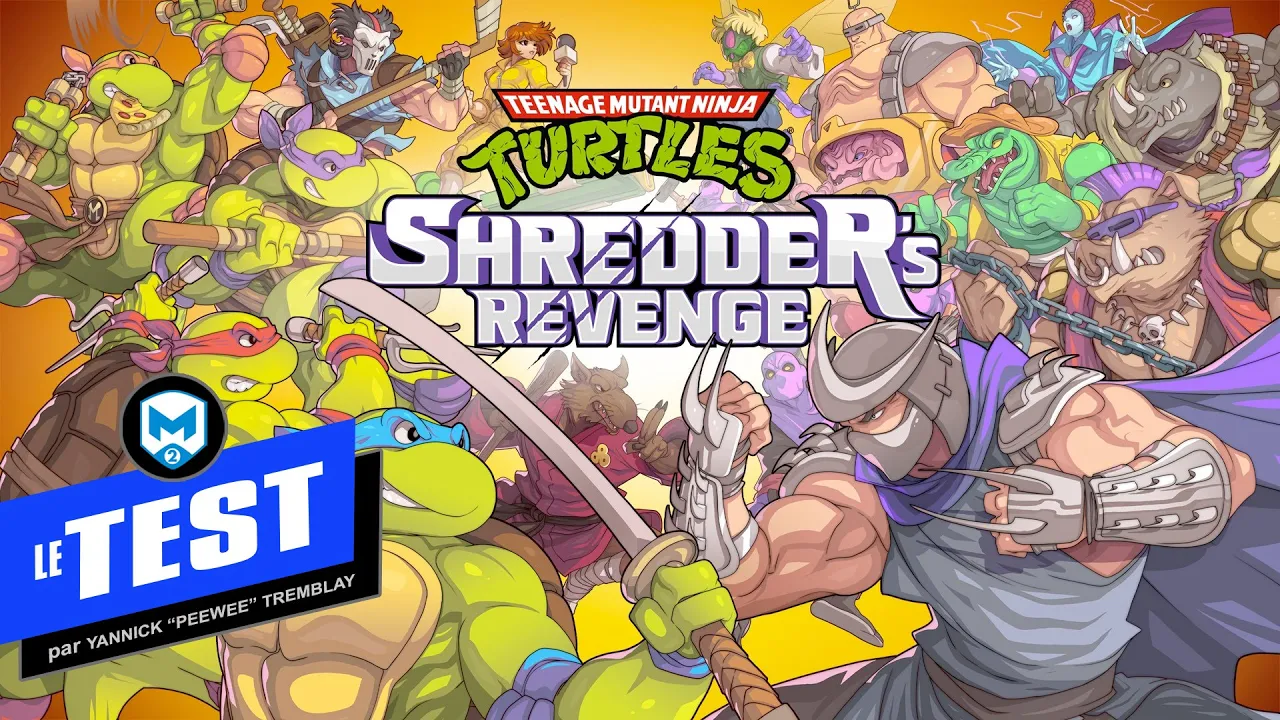 Vido-Test de Teenage Mutant Ninja Turtles Shredder's Revenge par M2 Gaming Canada
