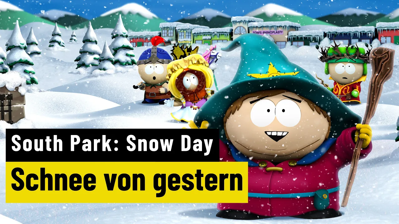 Vido-Test de South Park Snow Day par PC Games