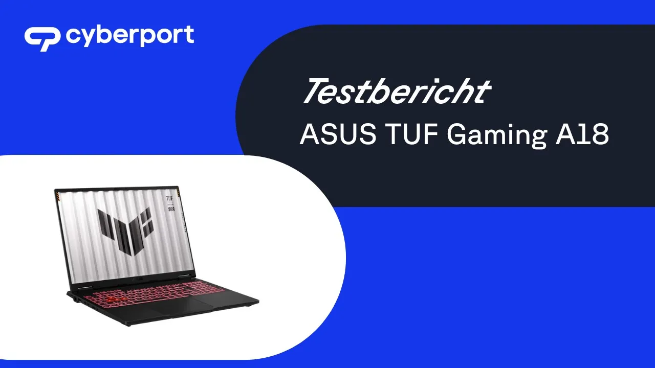 Vido-Test de Asus TUF Gaming A18 par Cyberport