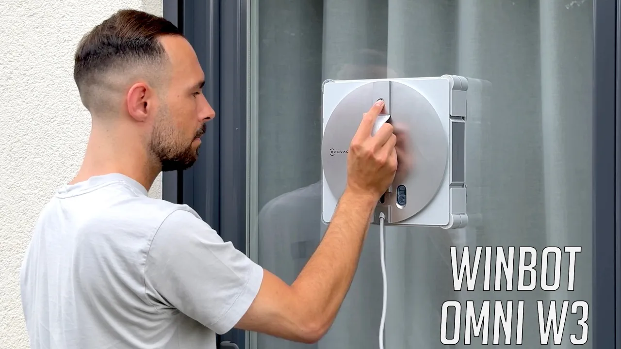Vid�o-Test de Ecovacs Winbot W3 Omni par SwagTab