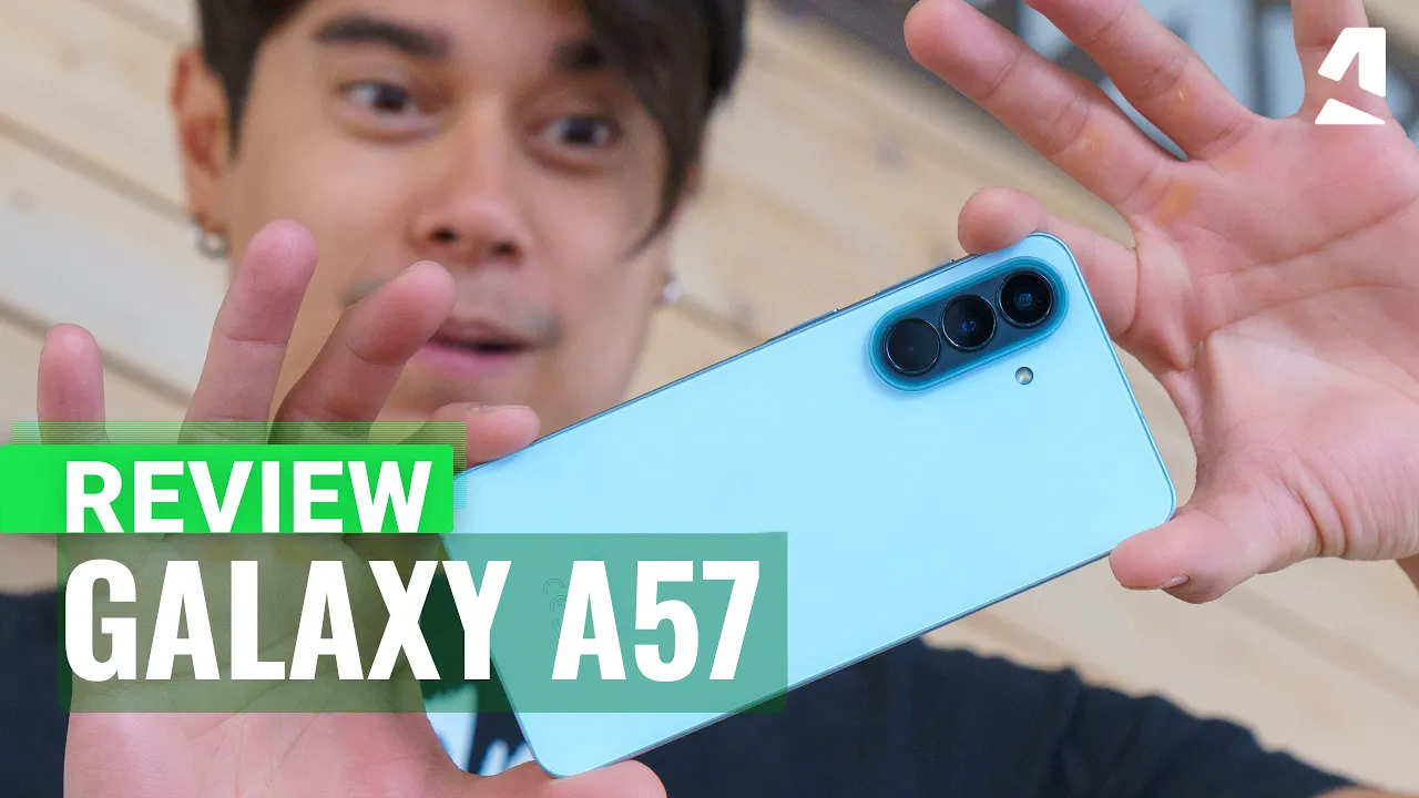 Vid�o-Test de Samsung Galaxy A57 par GSMArena