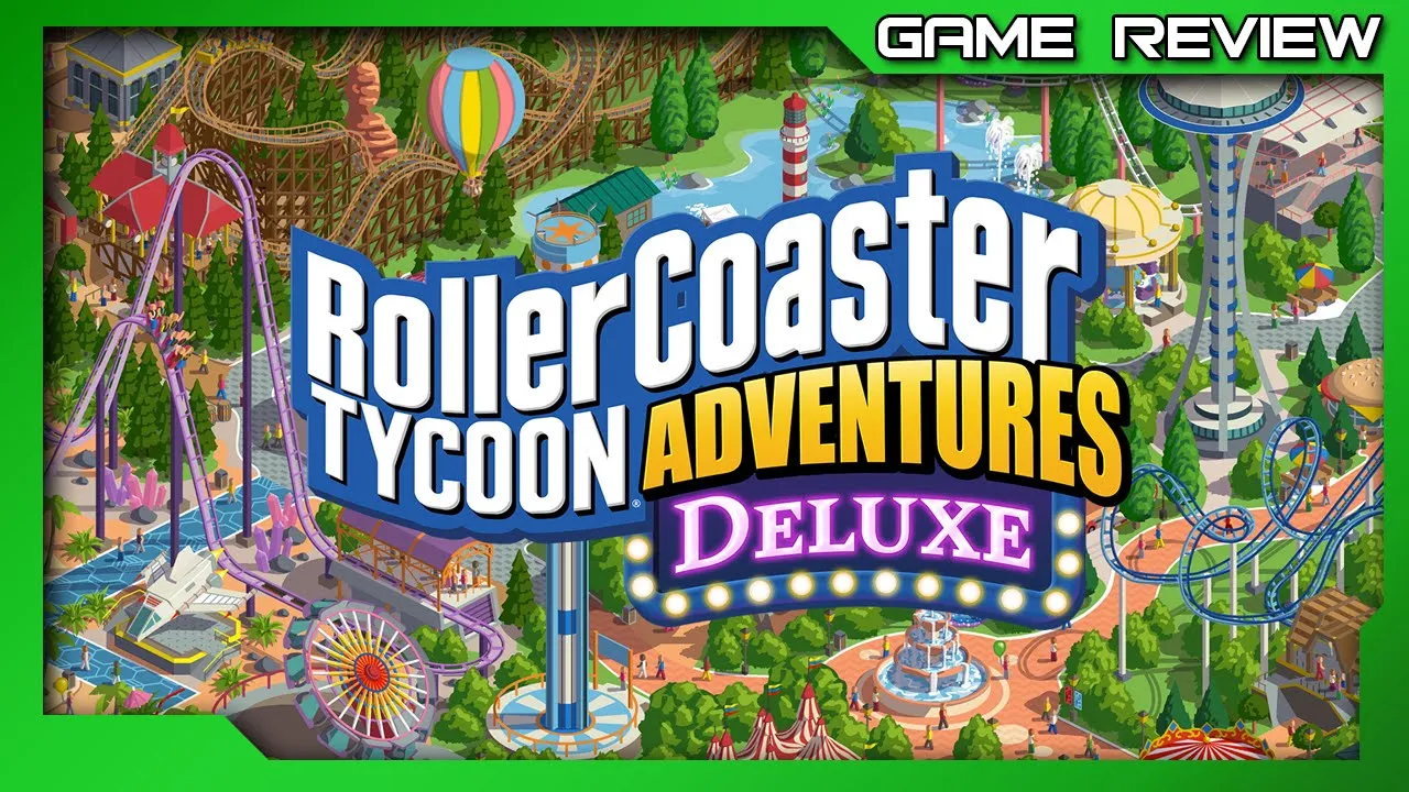 Vido-Test de Rollercoaster Tycoon Adventures par XBL Party Podcast