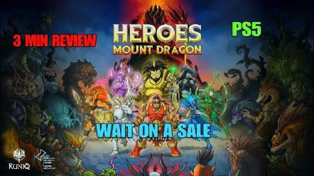 Vido-Test de Heroes of Mount Dragon par GRIMREAPERSAGE