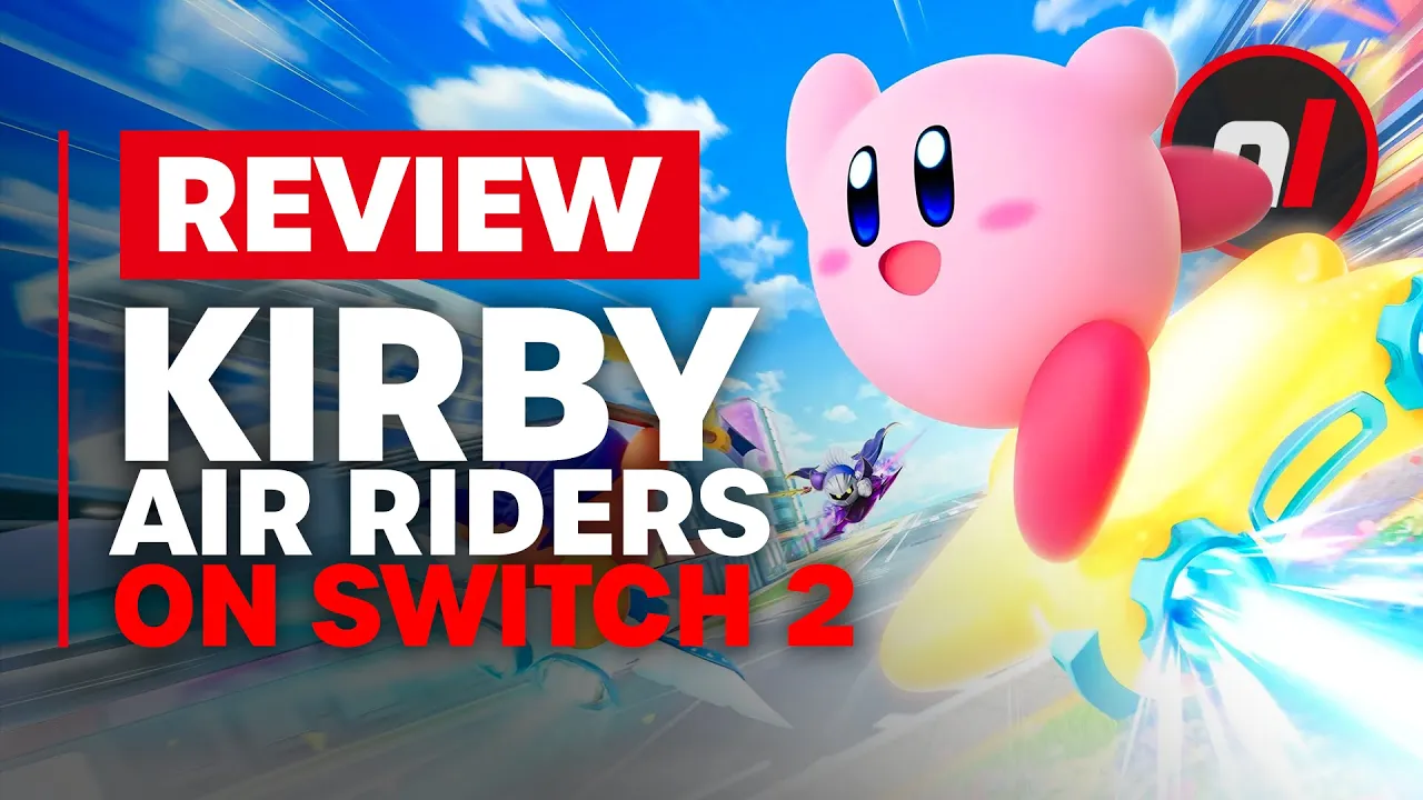 Vido-Test de Kirby Air Riders par Nintendo Life