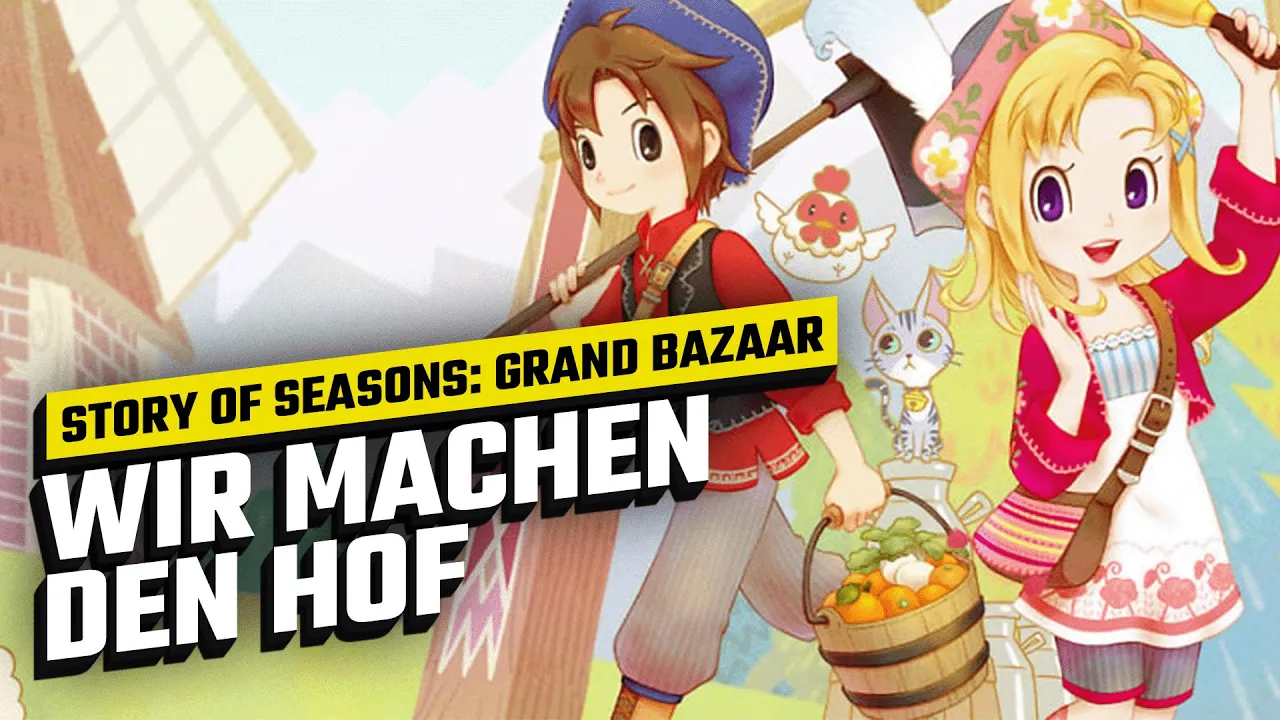 Vidéo-Test de Story of Seasons Grand Bazaar par PC Games