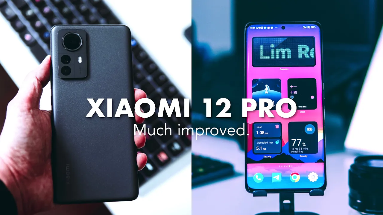 Vido-Test de Xiaomi 12 par Lim Reviews