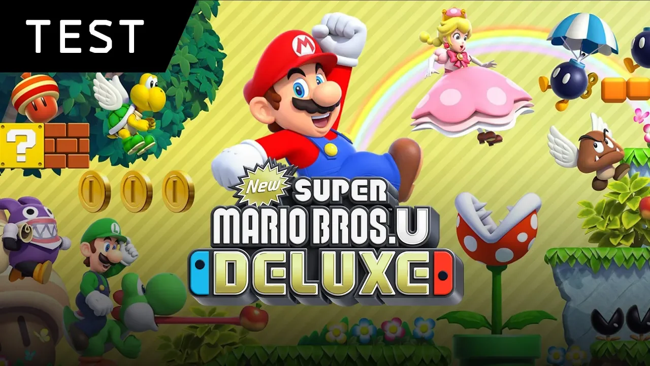 Vido-Test de New Super Mario Bros U Deluxe par Revue Multimdia