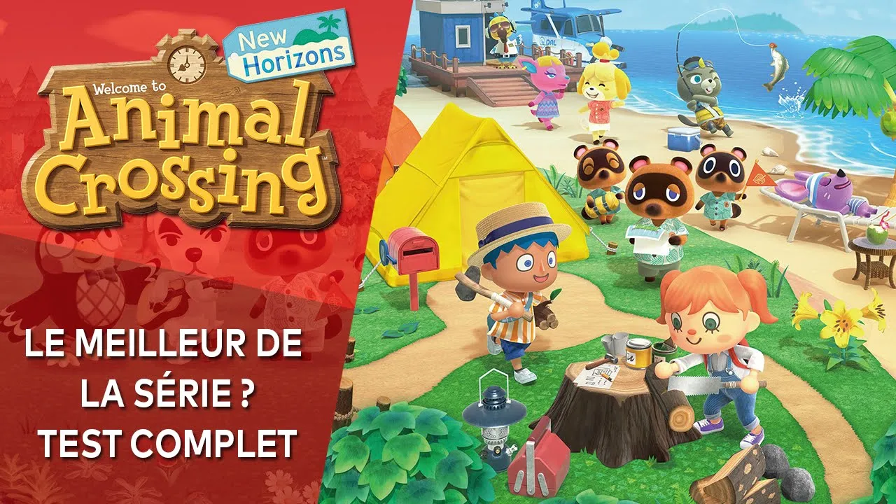 Vido-Test de Animal Crossing New Horizons par ActuGaming