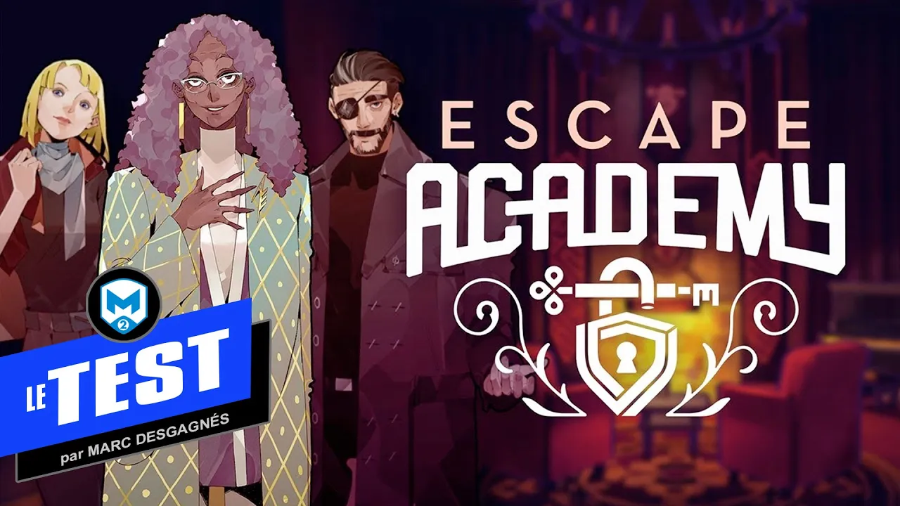 Vido-Test de Escape Academy par M2 Gaming Canada