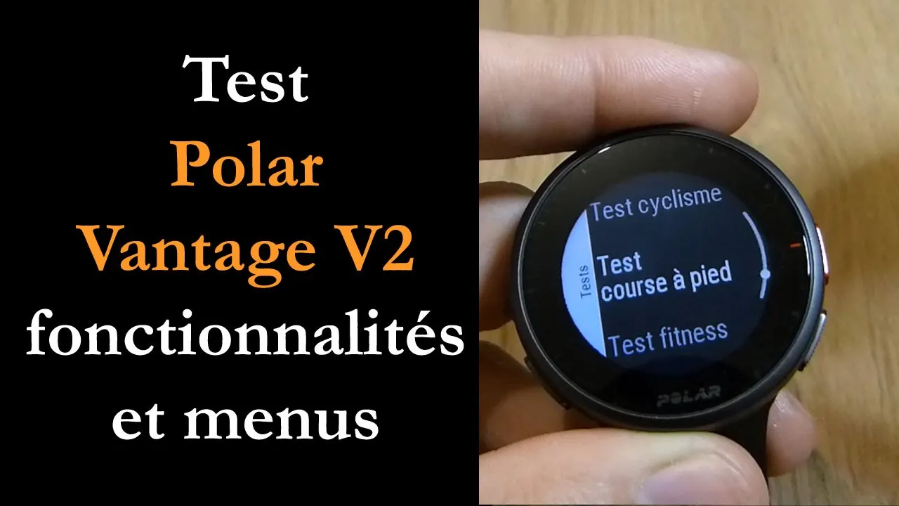 Vido-Test de Polar Vantage V2 par Montre cardio GPS