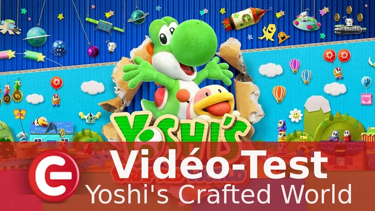 Vido-Test de Yoshi Crafted World par ConsoleFun