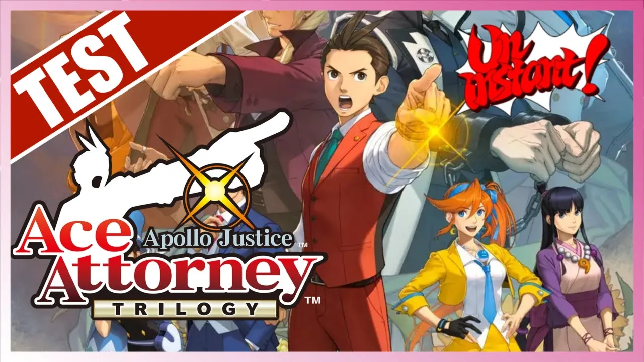 Vido-Test de Apollo Justice Ace Attorney Trilogy par The Share Players