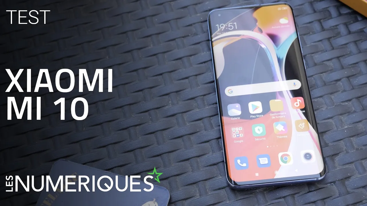 Vido-Test de Xiaomi Mi 10 par Les Numeriques