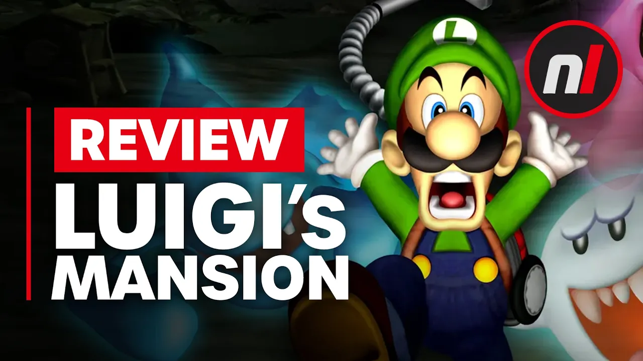 Vidéo-Test de Luigi's Mansion par Nintendo Life