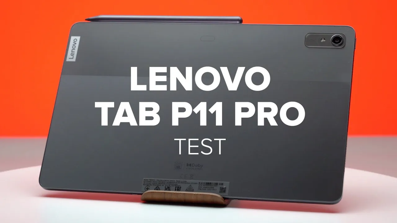 Vido-Test de Lenovo Tab P11 par Computer Bild