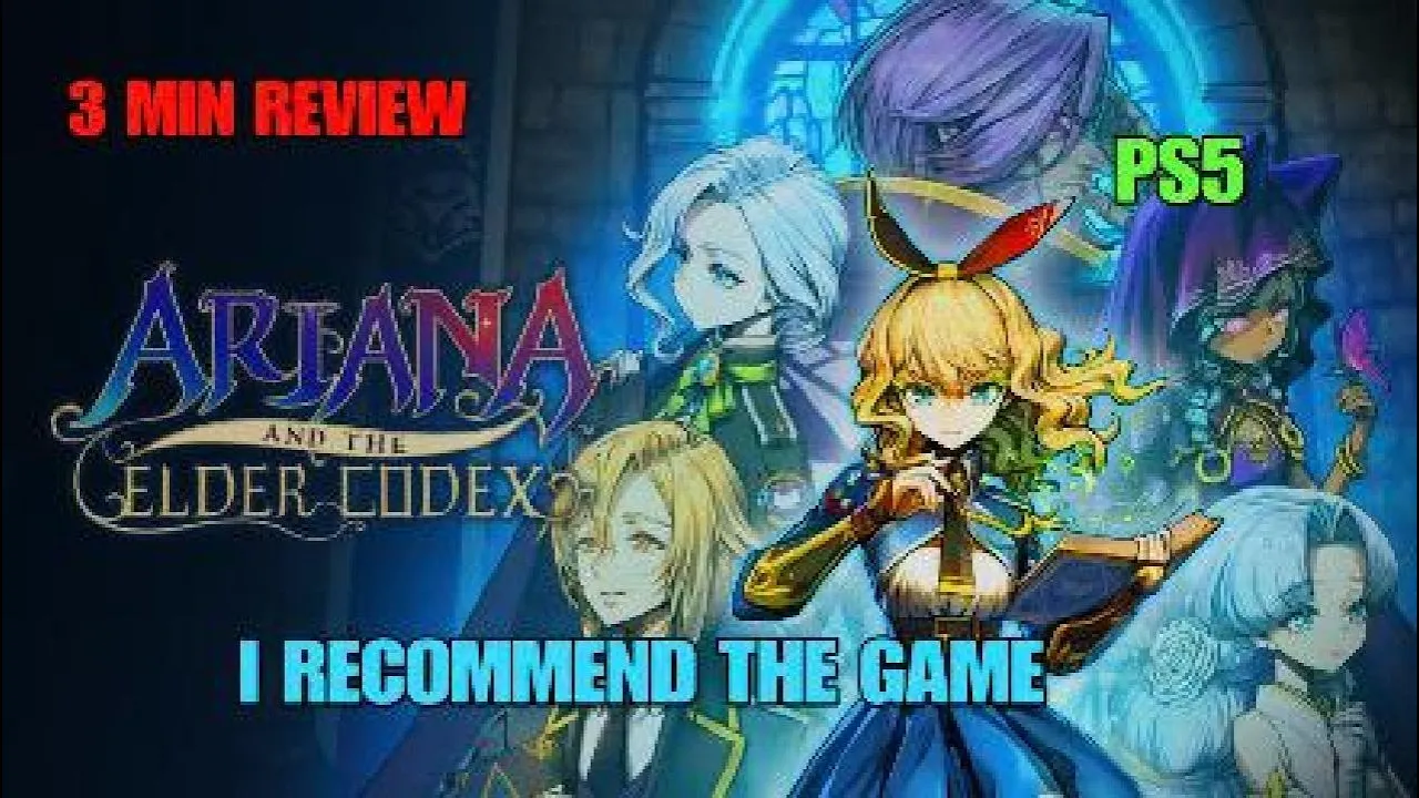 Vid�o-Test de Ariana and the Elder Codex par GRIMREAPERSAGE