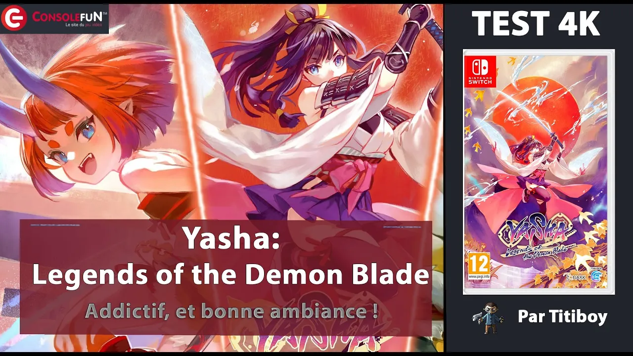 Vido-Test de Yasha Legends of the Demon Blade par ConsoleFun