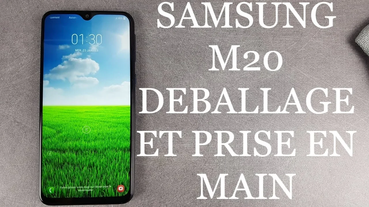 Vido-Test de Samsung Galaxy M20 par Espritnewgen