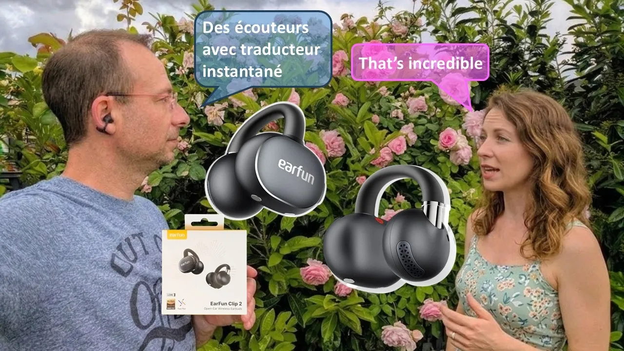 Vid�o-Test de EarFun Clip par Avis Express