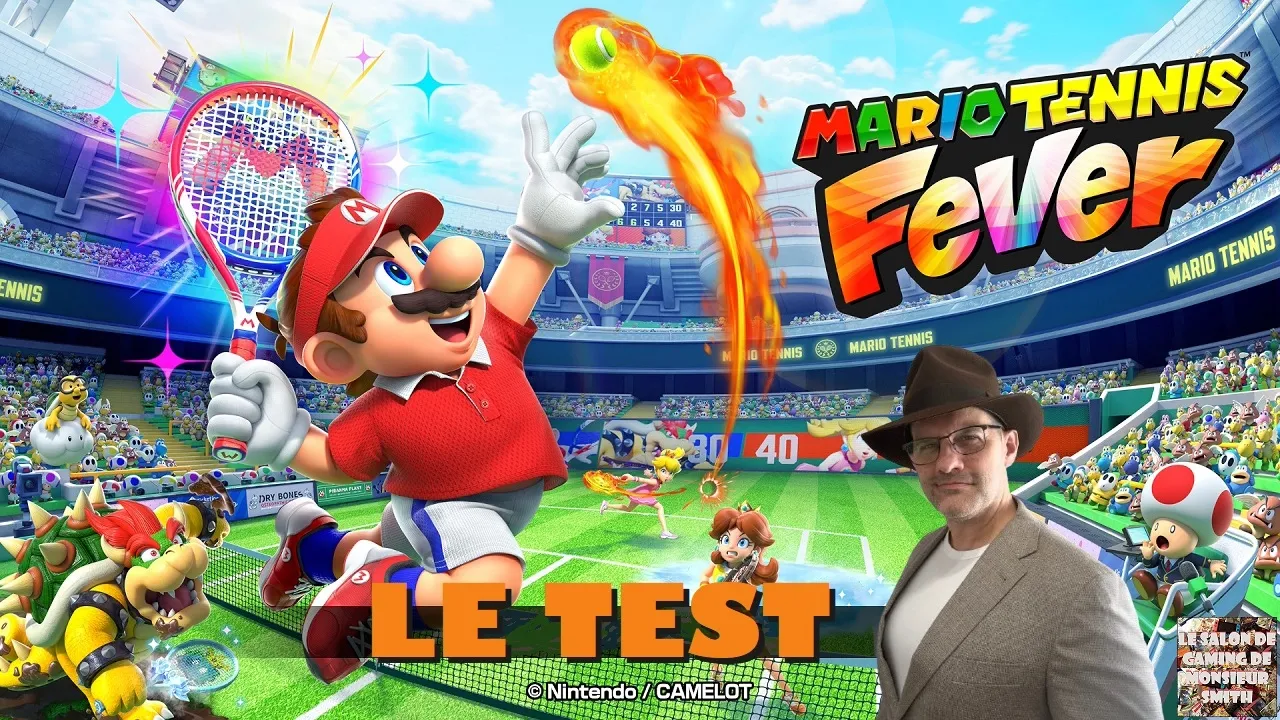 Vid�o-Test de Mario Tennis Fever par Salon de Gaming de Monsieur Smith