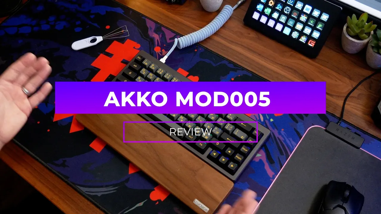 Vido-Test de Akko MOD005 par Endgame Tech