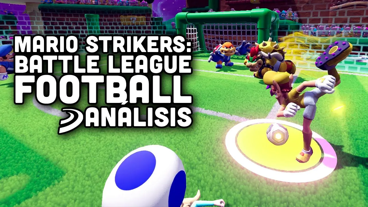 Vido-Test de Mario Strikers Battle League par 3DJuegos