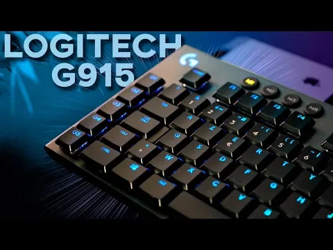 vidéo test Logitech G915 par GamerTech