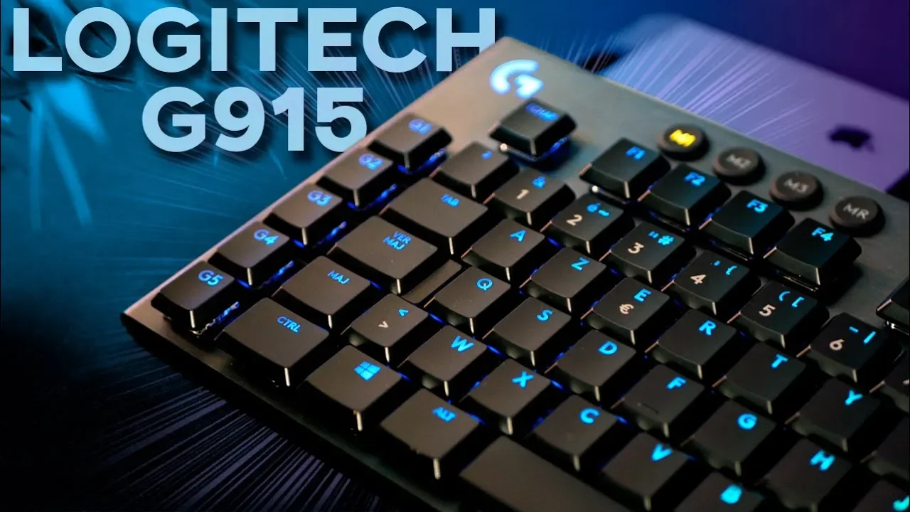 Vidéo-Test de Logitech G915 par GamerTech