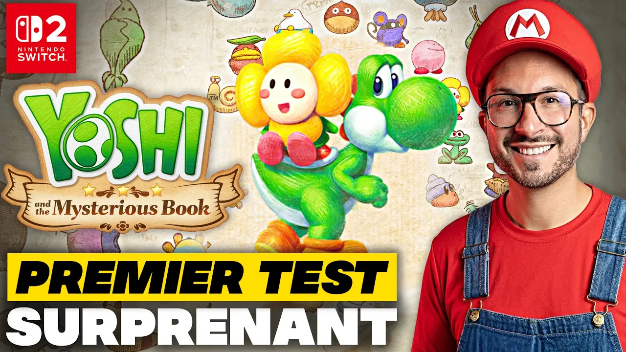 Vid�o-Test de Nintendo Switch 2 par Julien Chi�ze