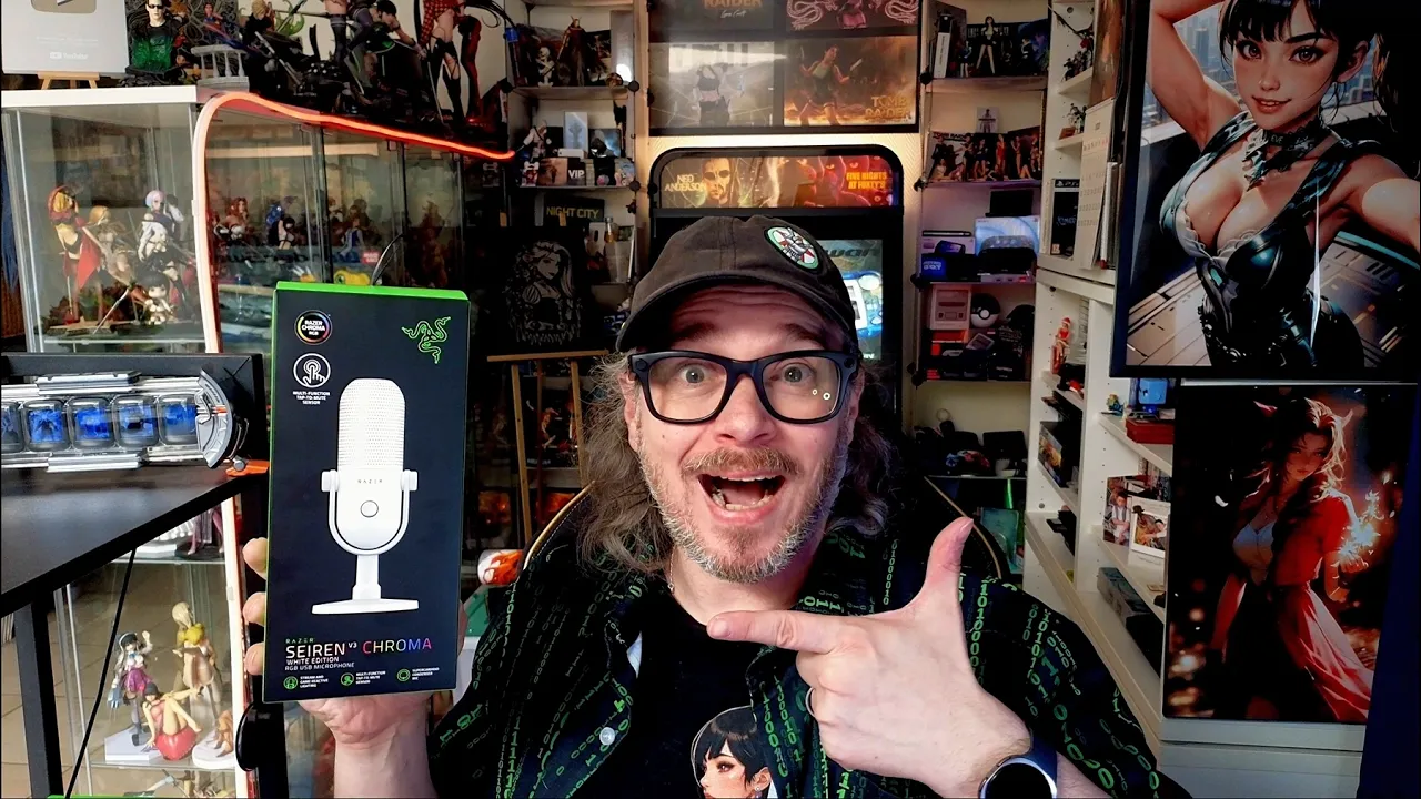 Vid�o-Test de Razer Seiren V3 Chroma par N-Gamz