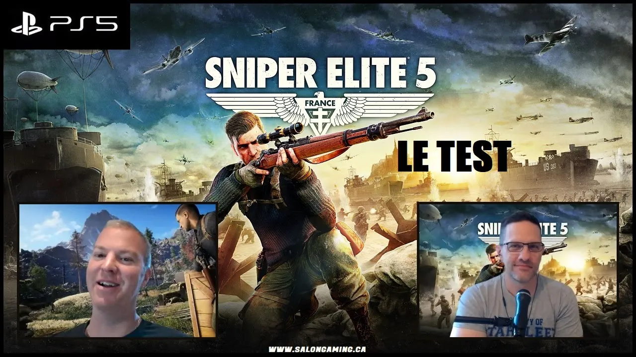 Vido-Test de Sniper Elite 5 par Salon de Gaming de Monsieur Smith
