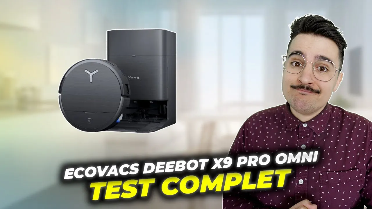 Vidéo-Test de Ecovacs Deebot X9 Pro Omni par Pannacotech