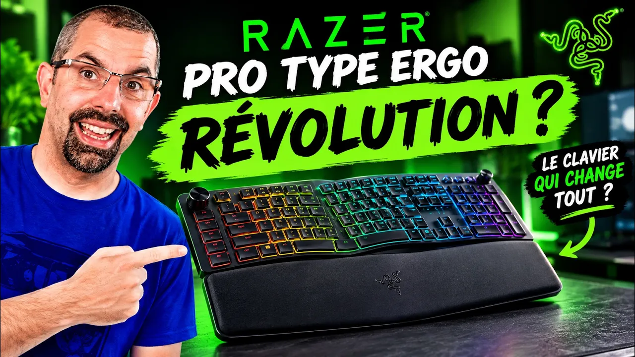 Vid�o-Test de Razer Pro Type par Tech and Shoot