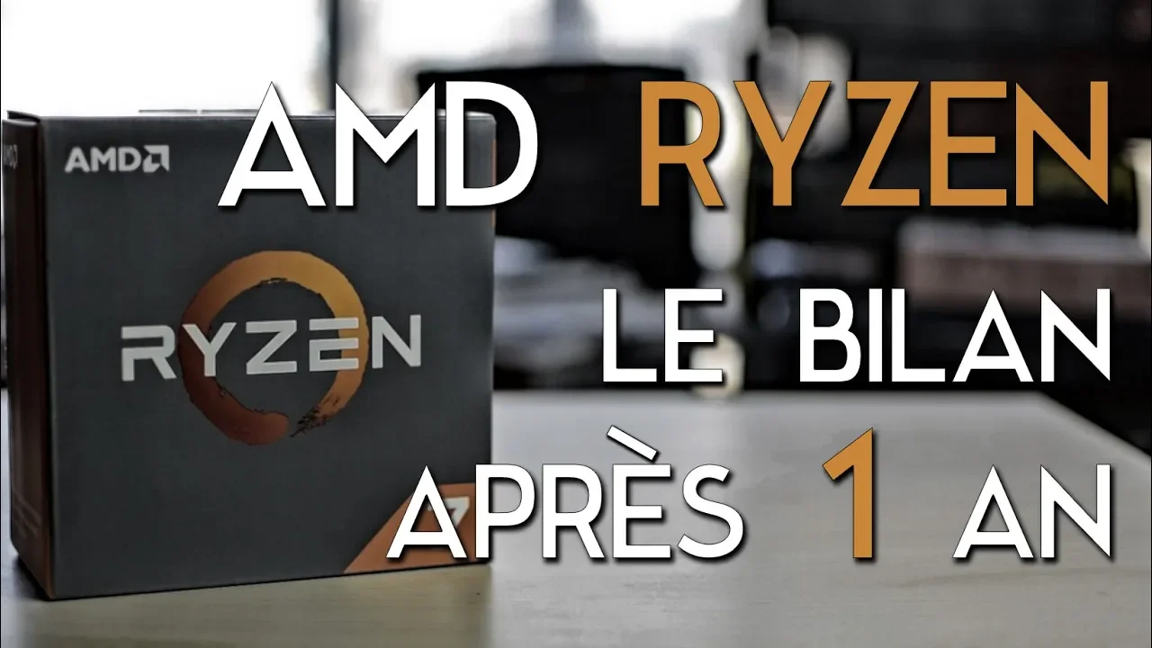Vido-Test de AMD Ryzen 7 1800X par Frenerth