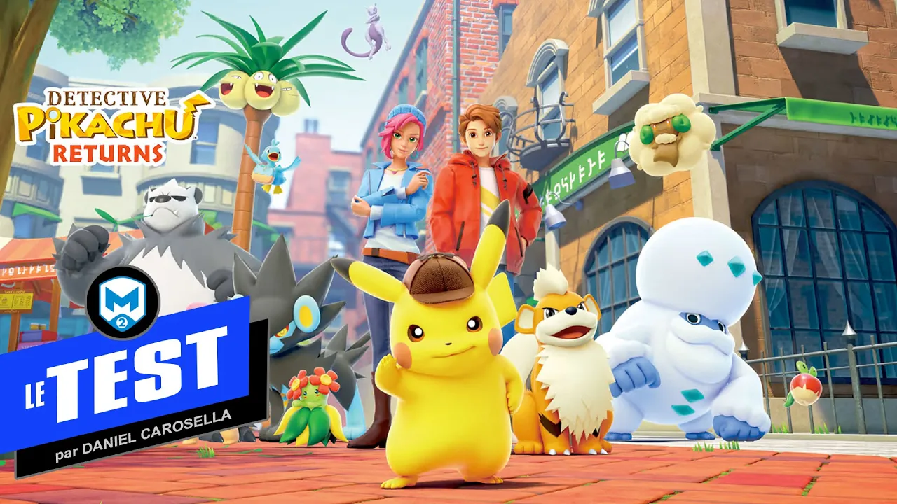Vido-Test de Detective Pikachu Returns par M2 Gaming Canada