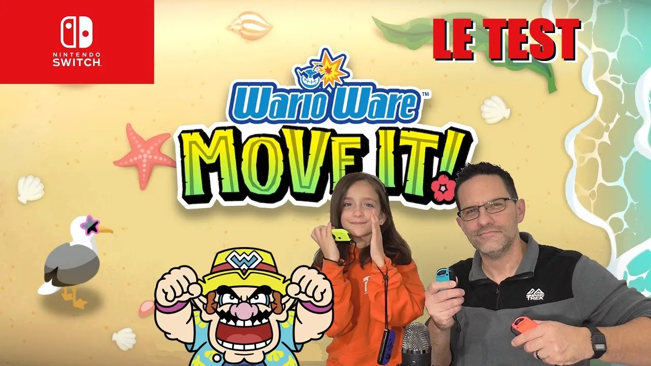 Vido-Test de WarioWare Move it par Salon de Gaming de Monsieur Smith