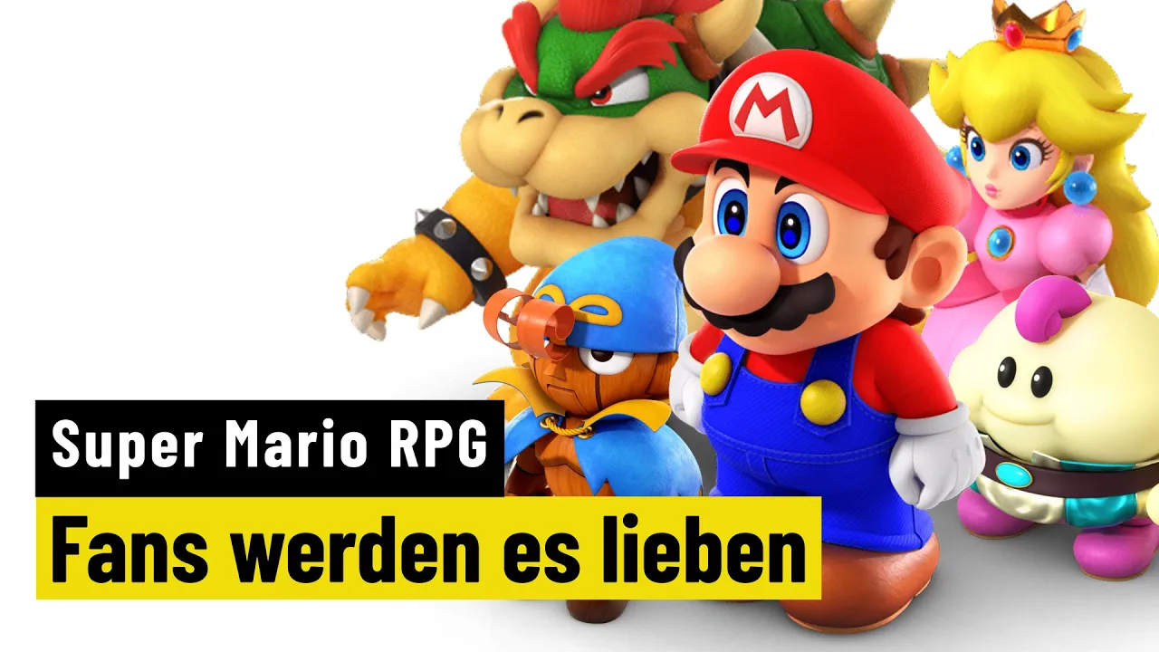 Vido-Test de Super Mario RPG par PC Games