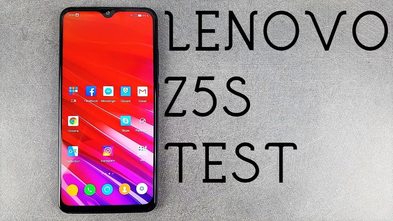 Vido-Test de Lenovo Z5 par Espritnewgen