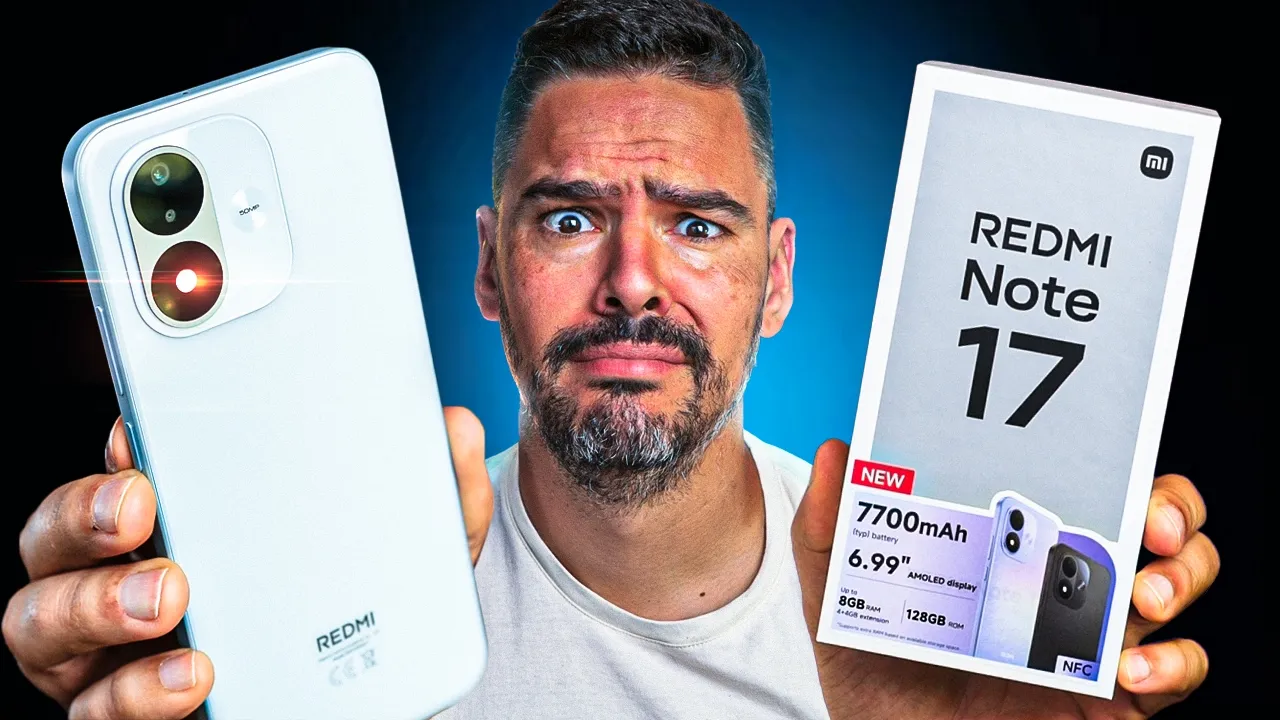 Vid�o-Test de Xiaomi Redmi Note 17 par Touki Wanti