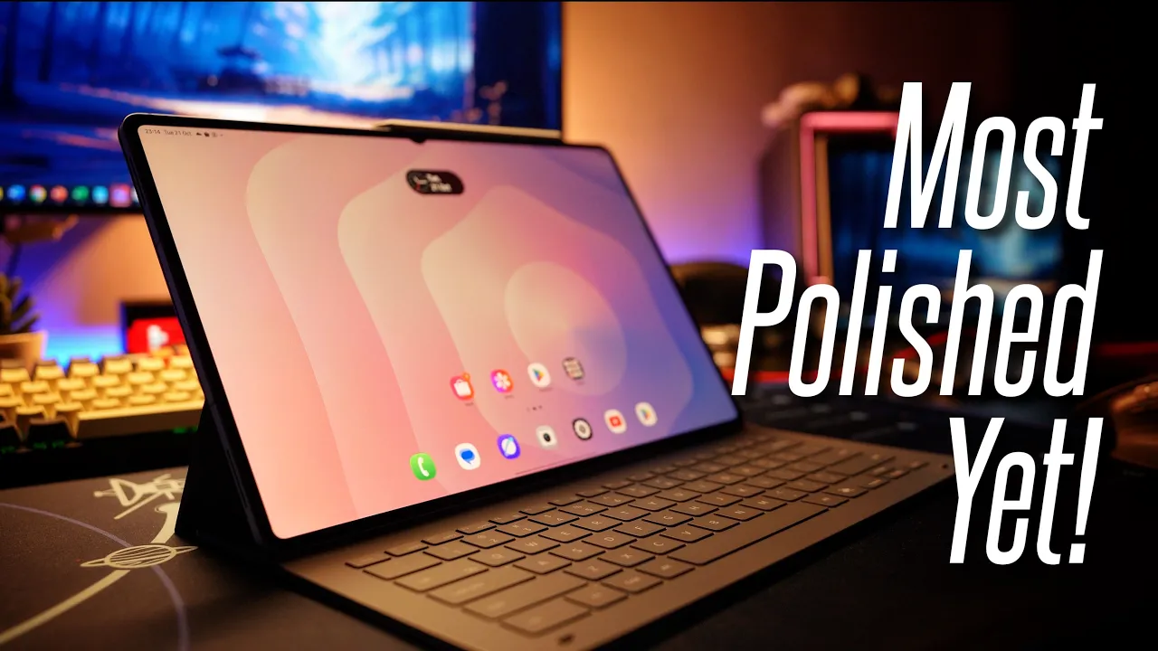 Vidéo-Test de Samsung Galaxy Tab S11 Ultra par Sean Talks Tech