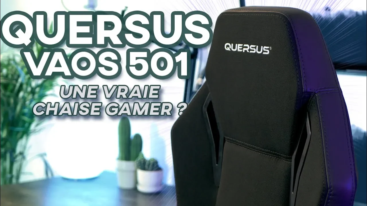 Vido-Test de Quersus  VAOS 501 par GamerTech