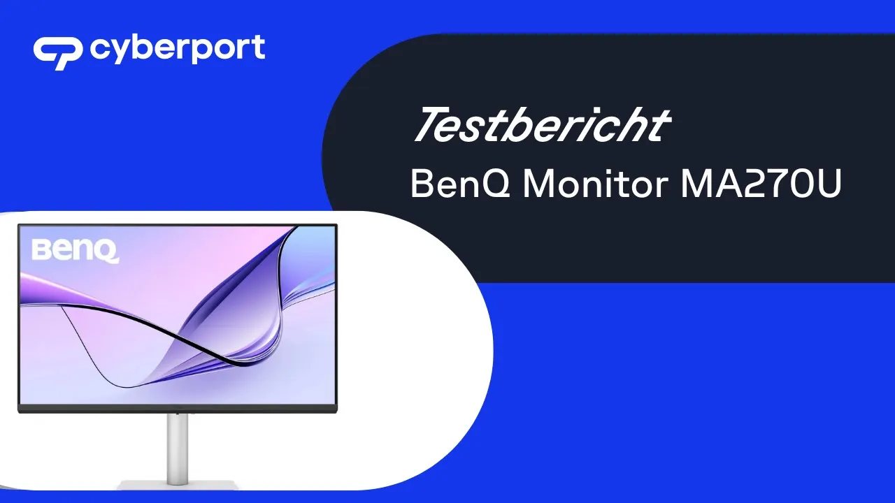 Vidéo-Test de BenQ MA270U par Cyberport