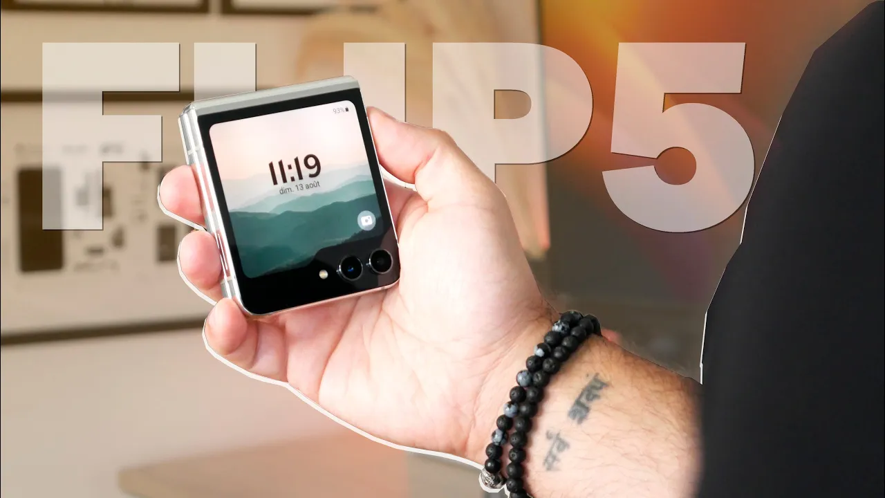 Vido-Test de Samsung Galaxy Z Flip 5 par Avis Mobiles