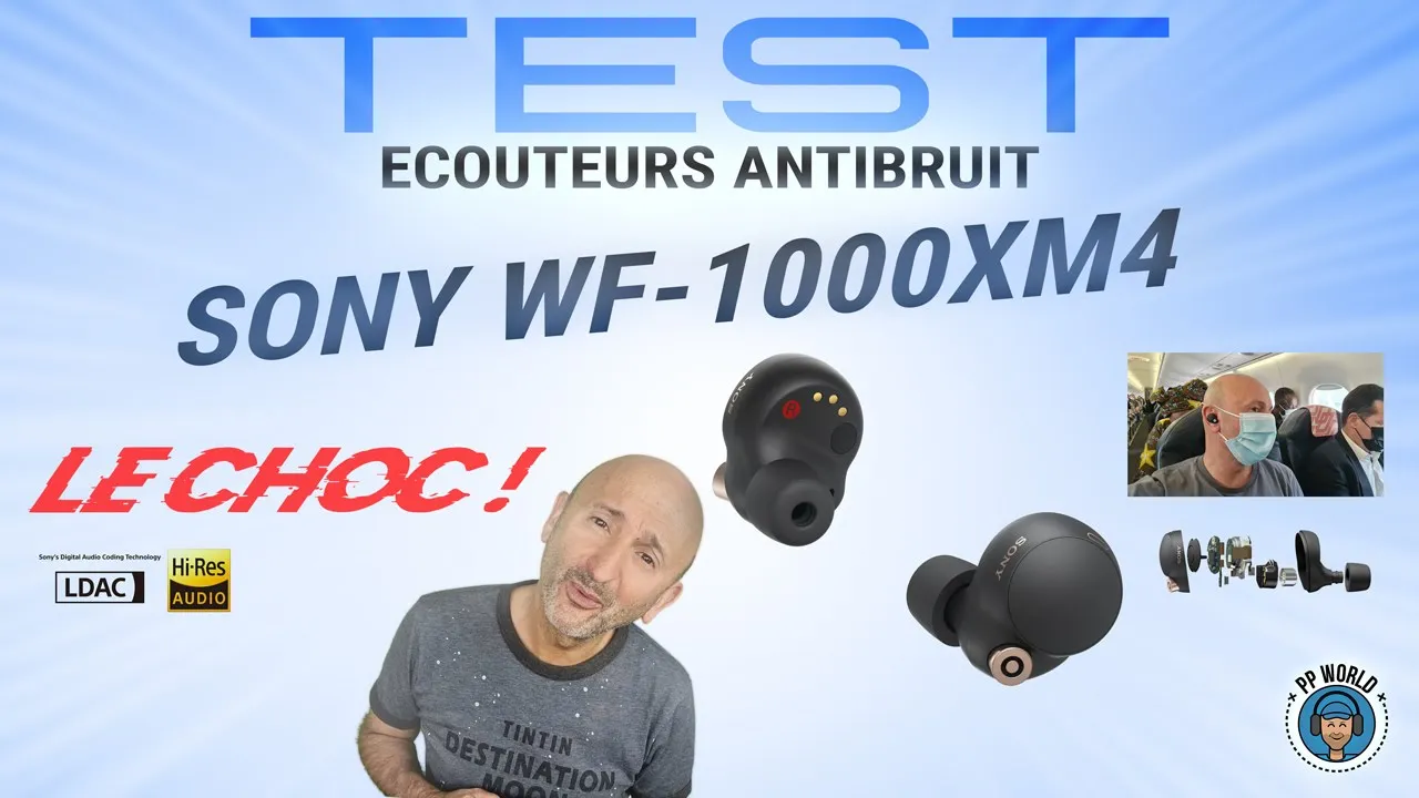 Vido-Test de Sony WF-1000XM4 par PP World