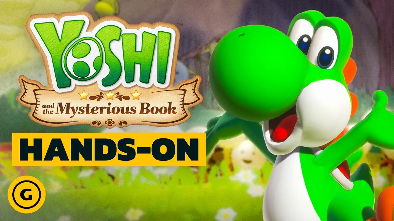Vid�o-Test de Yoshi and the Mysterious Book par GameSpot