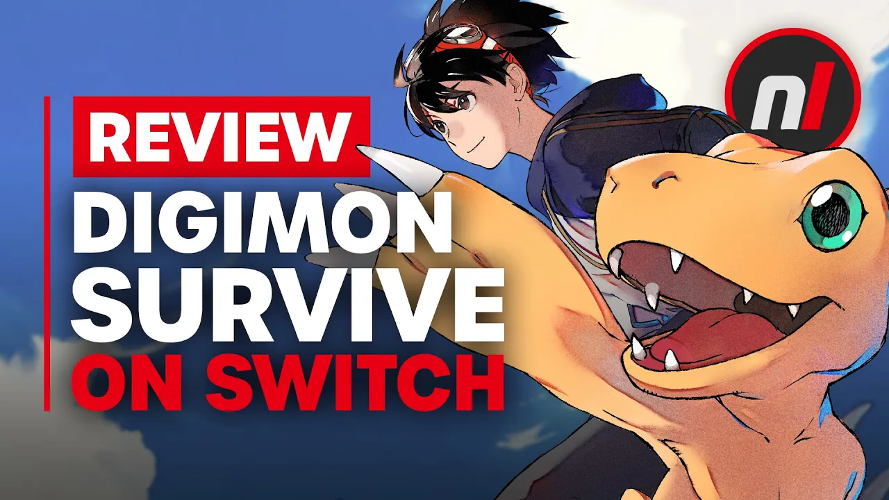 Vido-Test de Digimon Survive par Nintendo Life