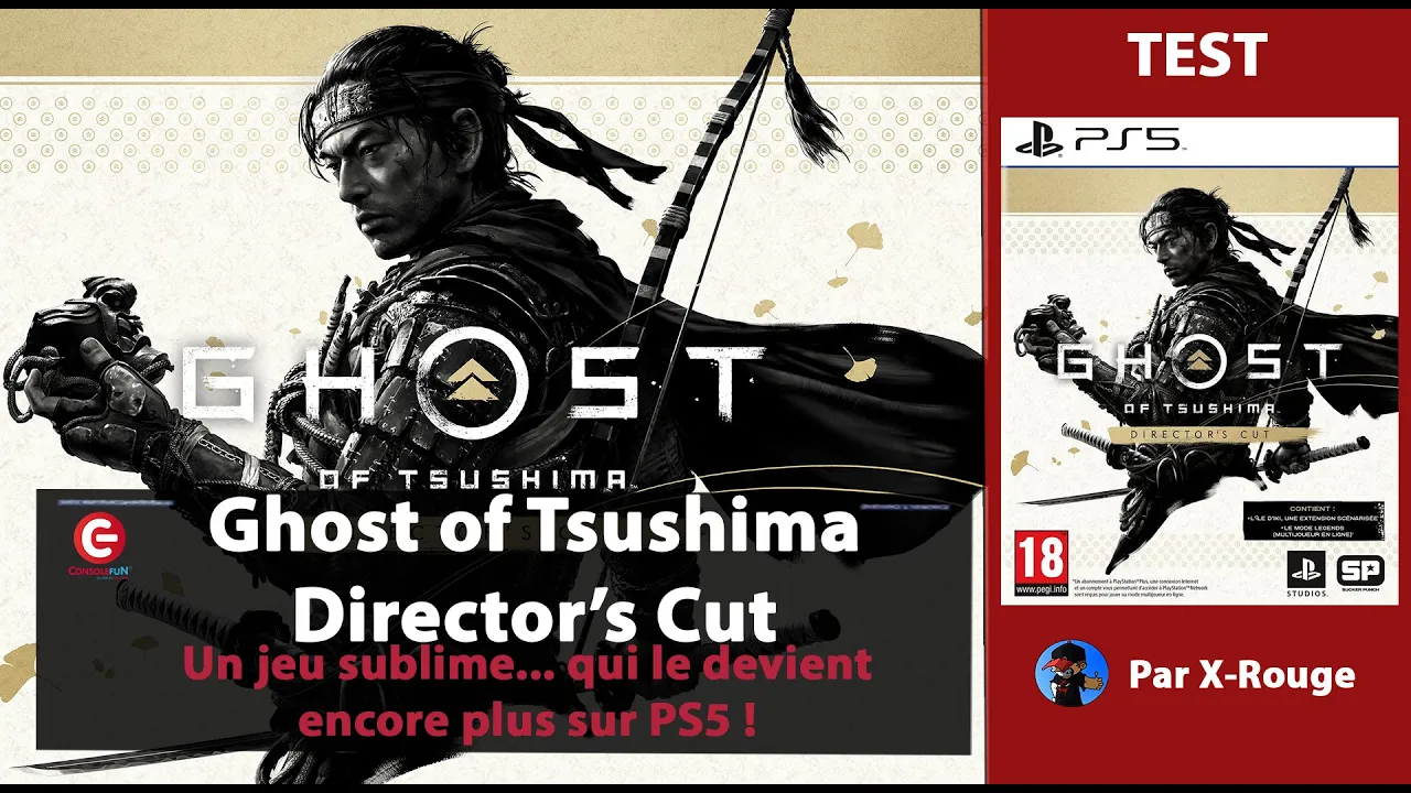 Vido-Test de Ghost of Tsushima Director's Cut par ConsoleFun