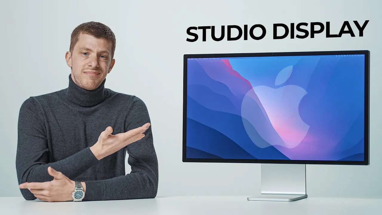 Vido-Test de Apple Studio Display par Steven