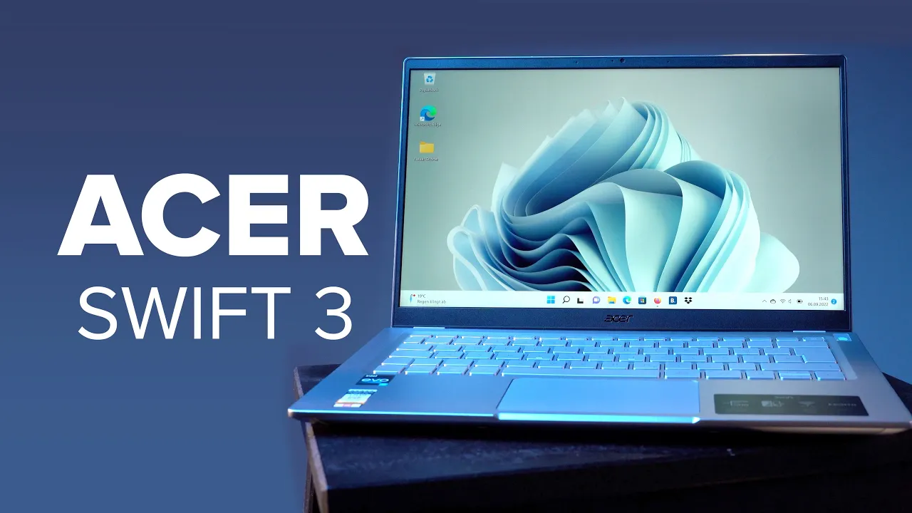 Vido-Test de Acer Swift 3 par Computer Bild