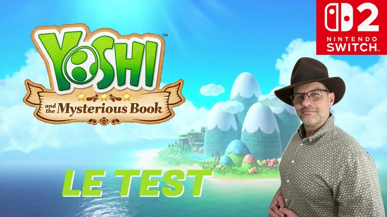 Vid�o-Test de Yoshi and the Mysterious Book par Salon de Gaming de Monsieur Smith